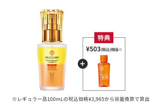 お得な大容量&レフィル 高浸透ビタミンC配合乳液も！